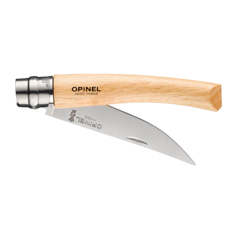 No.10 Effilé Stainless Steel Slim Folding Knife - Beech
