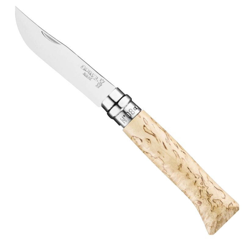 Limited Edition N°08 Curly Birch Folding Knife