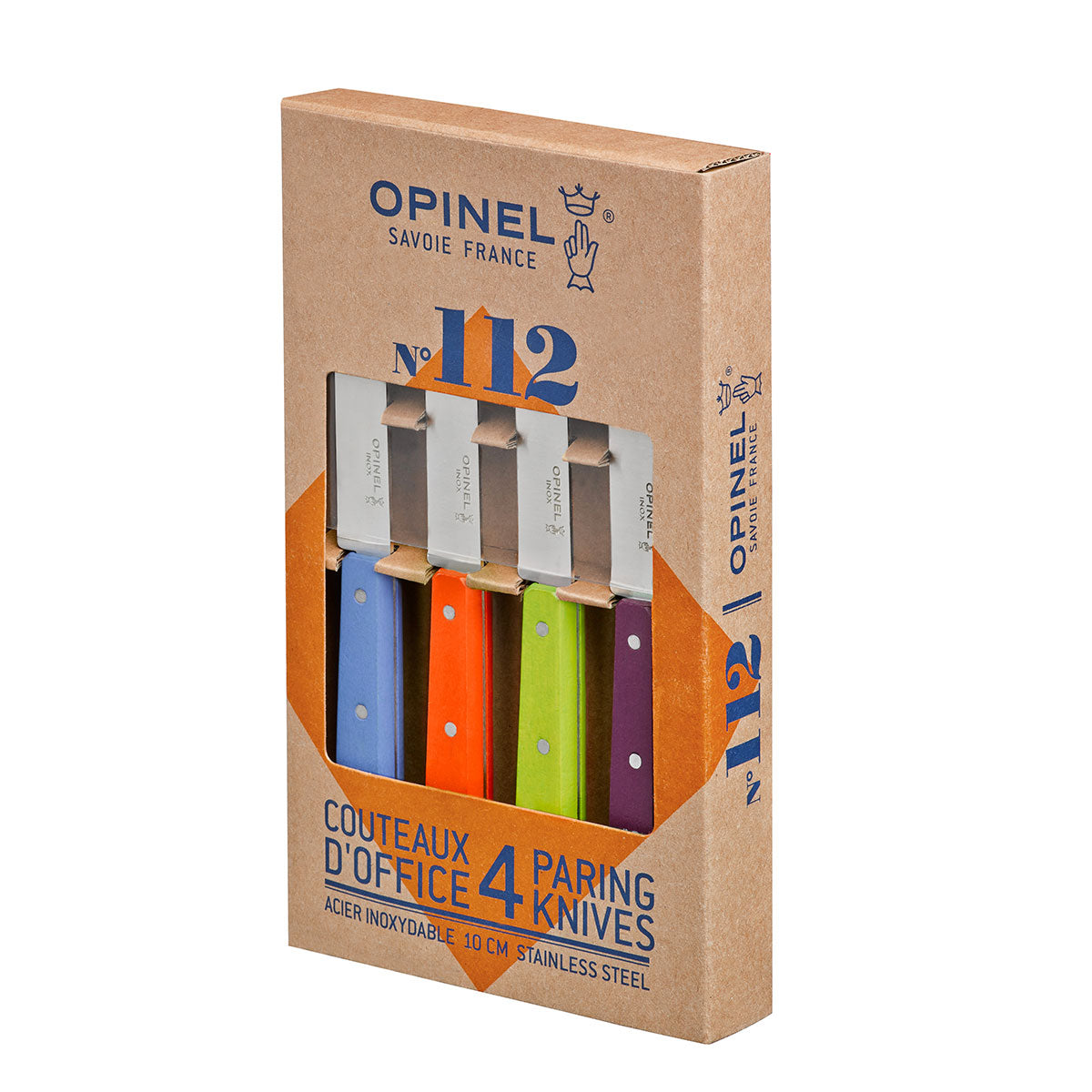 OPINEL No.112 4paring knives　新品未使用 Opinel N°112 4PC Stainless Steel Paring Knives Set | Pairing