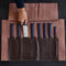 Opinel 8 Slot Chef Knife Roll Bag - Synthetic Leather