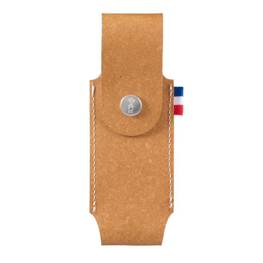 Leather Simple Sheath & French Flag