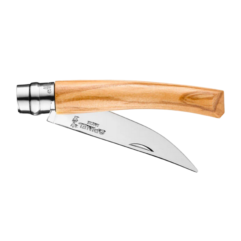 No.10 Effilé Stainless Steel Slim Folding Knife - Olive