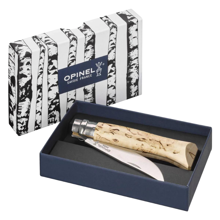 Limited Edition N°08 Curly Birch Folding Knife
