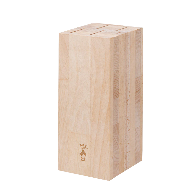 5-Slot Beech Wood Knife Block