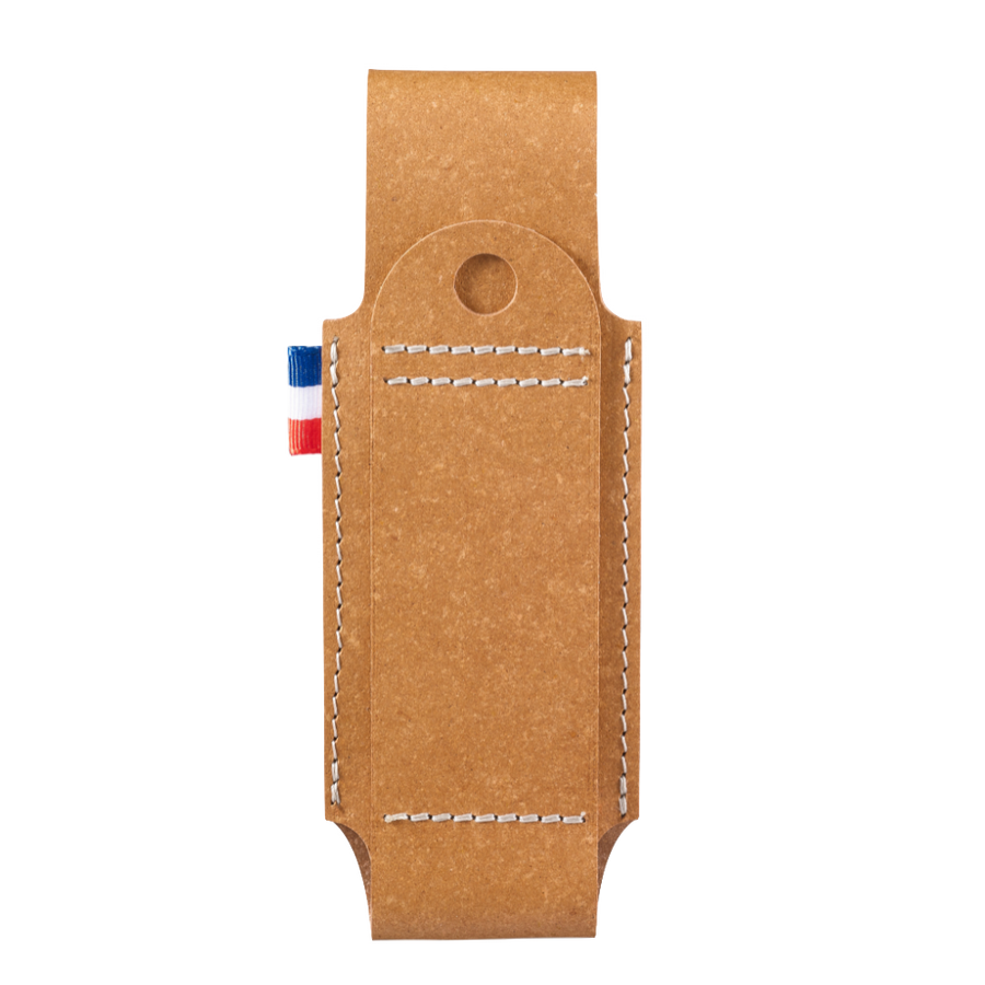 Leather Simple Sheath & French Flag