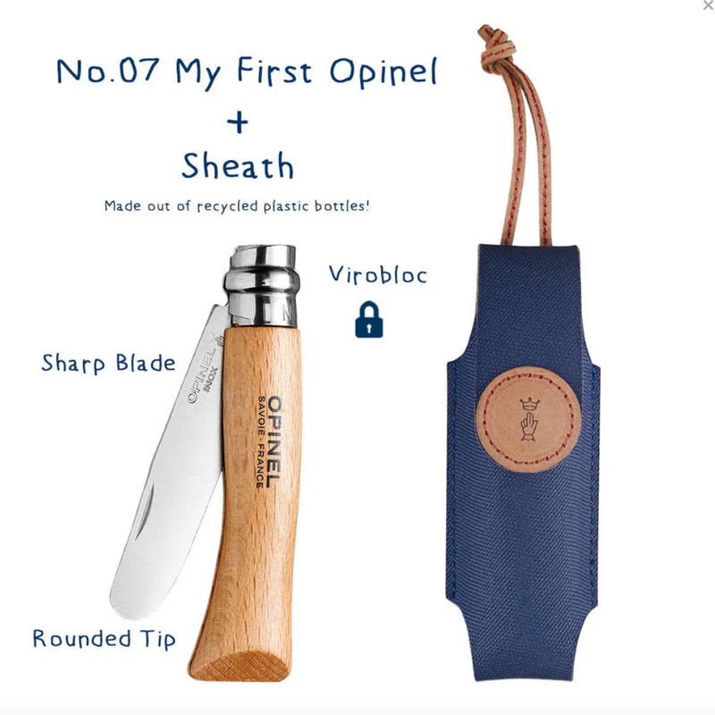 No.07 My First Opinel with Sheath