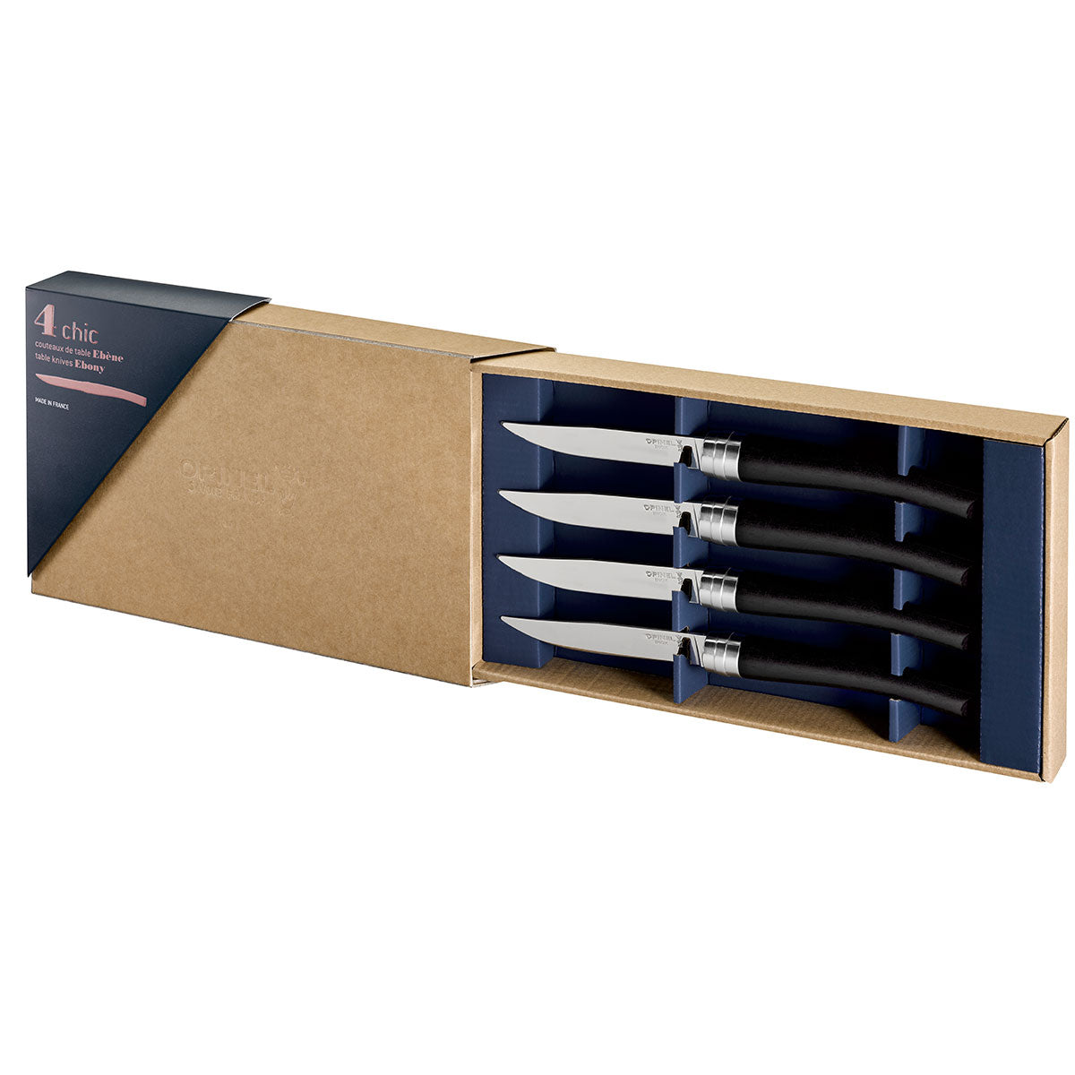 Opinel | Table Chic Box Set of 4 Steak Knives – Opinel Singapore