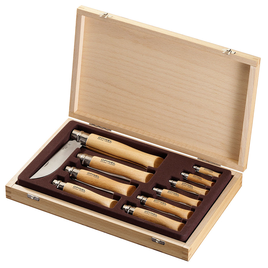 Stainless Steel Folding Knife Collector Set